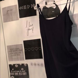 navy blue Large dress to pair up with cute jacket